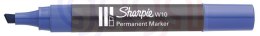 Marker permanentny W10 ścięty niebieski SHARPIE S0192693, blister SALE