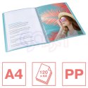 Album ofertowy Esselte Colour Breeze, z 60 koszulkami, niebieski 626232 Esselte