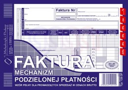 128-3P Faktura mechanizm podzielonej płatności dla prowadzących sprzedaż w cenach brutto 128-3P