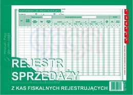 170-1U Rejestr sprzedaży z kas fiskalnych rejestrujących 170-1U