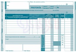 173-3E Protokół dla kas fiskalnych przyjęcia zwrotu towaru lub reklamacji towaru (usługi) 173-3E