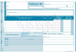 195-3E Faktura procedura marży - tow. używane/ - dz. sztuki/ - przedm. kolekc. i antyki 195-3E