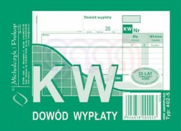 402-5 KW dowód wypłaty 402-5