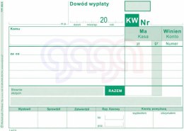 402-5 KW dowód wypłaty 402-5