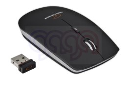 Mysz bezprzewodowa 2.4GHZ optyczna USB SATURN czarna EM120K ESPERANZA