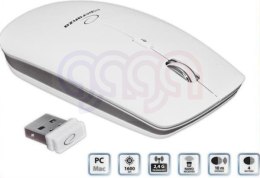 Mysz bezprzewodowa 2.4GHZ optyczna USB SATURN biała EM120W ESPERANZA