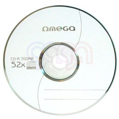 Płyta OMEGA CD-R 700MB 52X CAKE (50) OM50 a _a