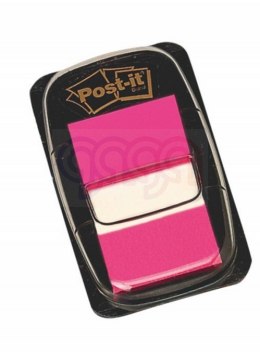 Zakładki indeksujące POST-IT 25x43,2mm neon różowe 680-21 50sztuk, 3M-70071392743