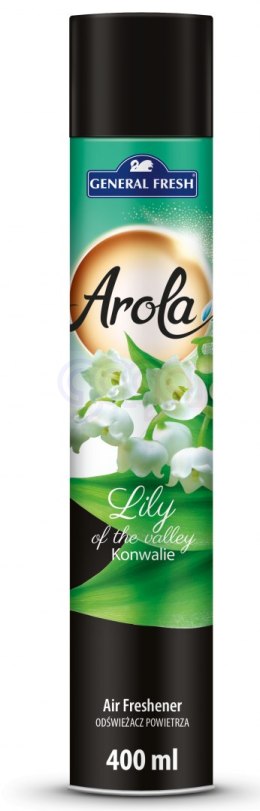 Odświeżacz powietrza AROLA Spray 400ml konwalia GENERAL FRESH