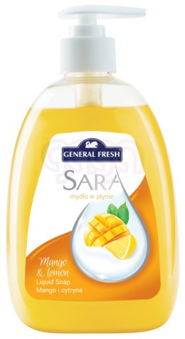 Mydło w płynie SARA 500ml MANGO i cytryna GENERAL FRESH