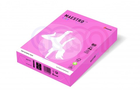 Papier xero MAESTRO COLOR A4 80g OPI74 flamingo