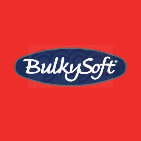 Serwetki BULKYSOFT 24x24mm 2 warstwy czerwony (100szt) 32610