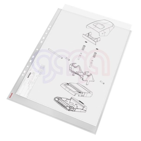 Koszulki groszkowe A3 75mic. ESSELTE pionowe (10szt), w folii, 47181