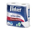 Ręcznik Velvet Extra Long Biały 2 rolki 100% celuloza