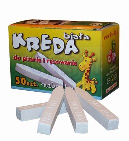 Kreda biała 50szt MAR-BOR B1