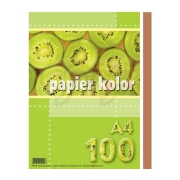 Papier xero A4 brązowy (100 arkuszy) KRESKA