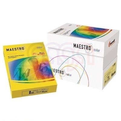 Papier A4 160g kość słoniowa 250a BE66 MAESTRO COLOR pastel