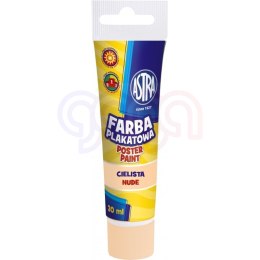 Farba plakatowa Astra tuba 30 ml - cielista, 301120001