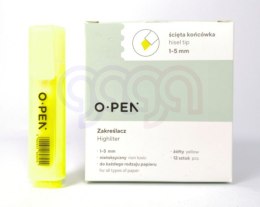 Zakreślacz żółty DH106 OPEN